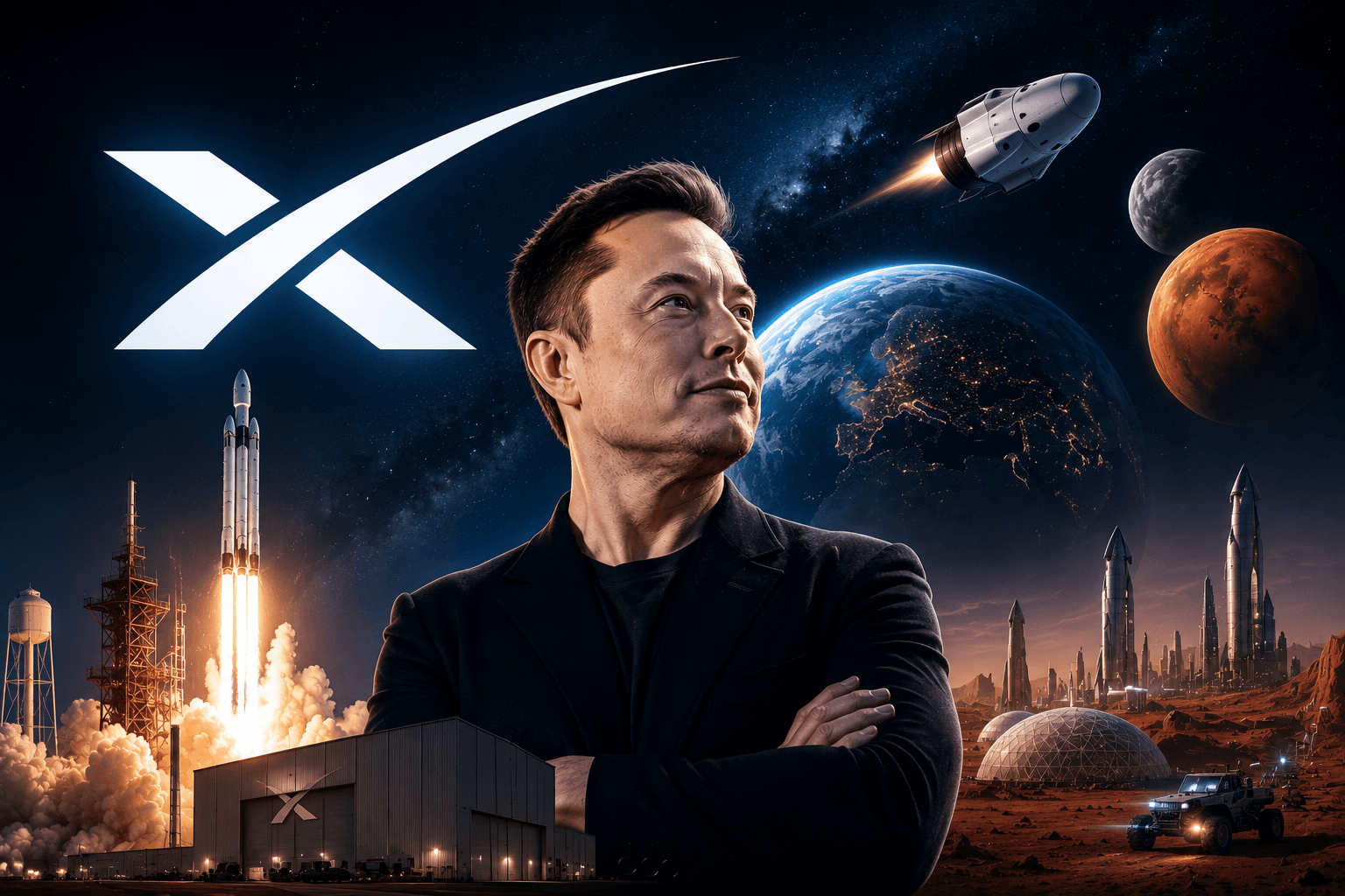 Is SpaceX worth $1.75 trillion?