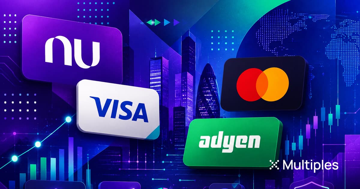 Public Fintech & Payments Valuation Multiples — {{DATE}}
