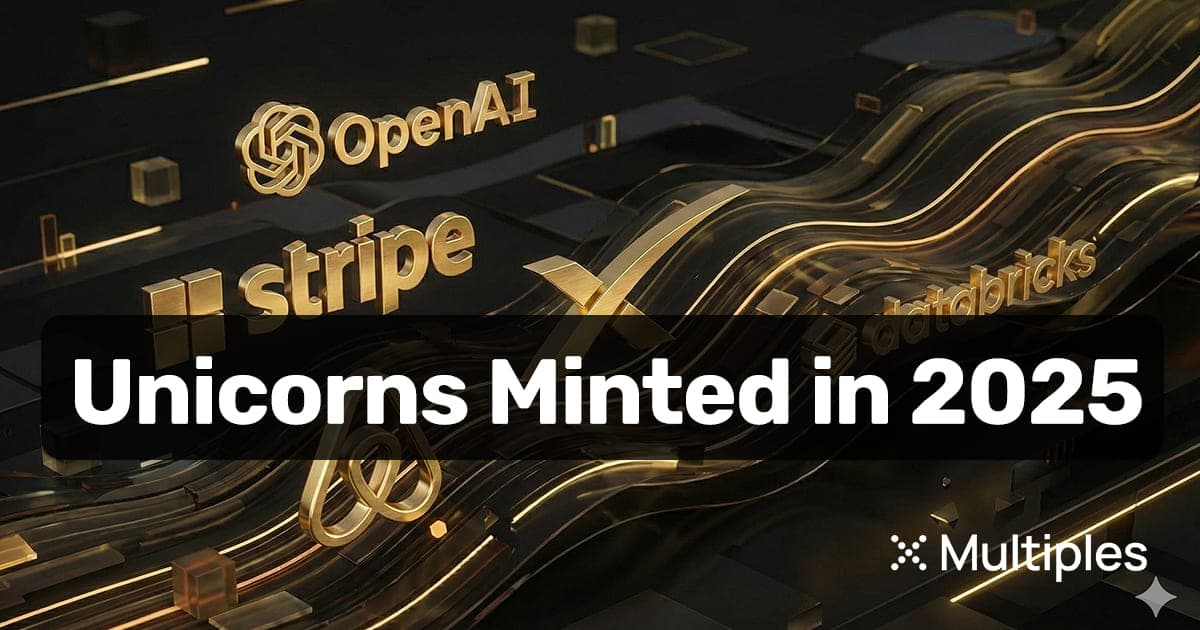 Unicorns Minted in 2025